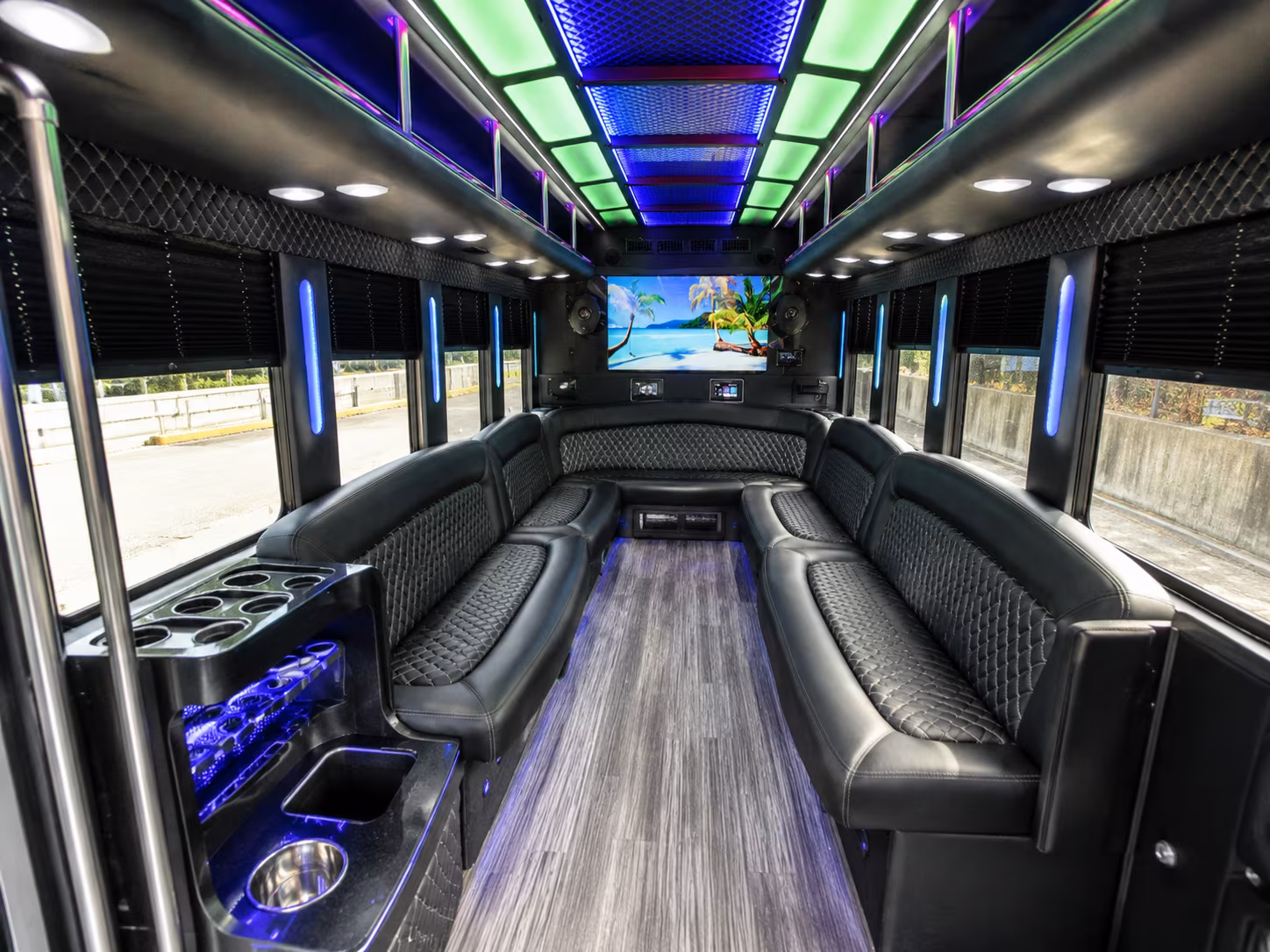 Rent a Bus to Blue Arena