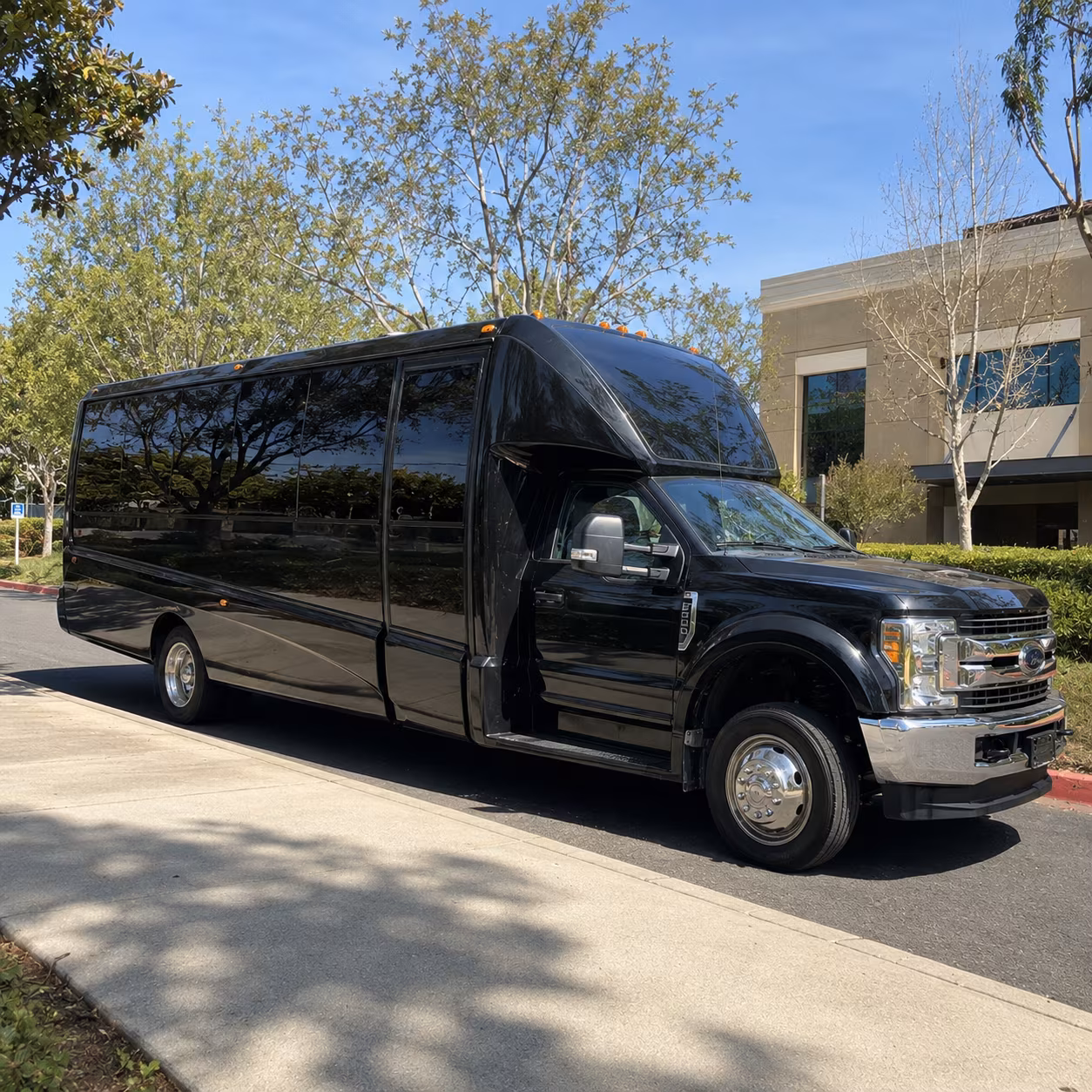 Fort Collins Bachelor & Bachelorette Transportation party bus exterior