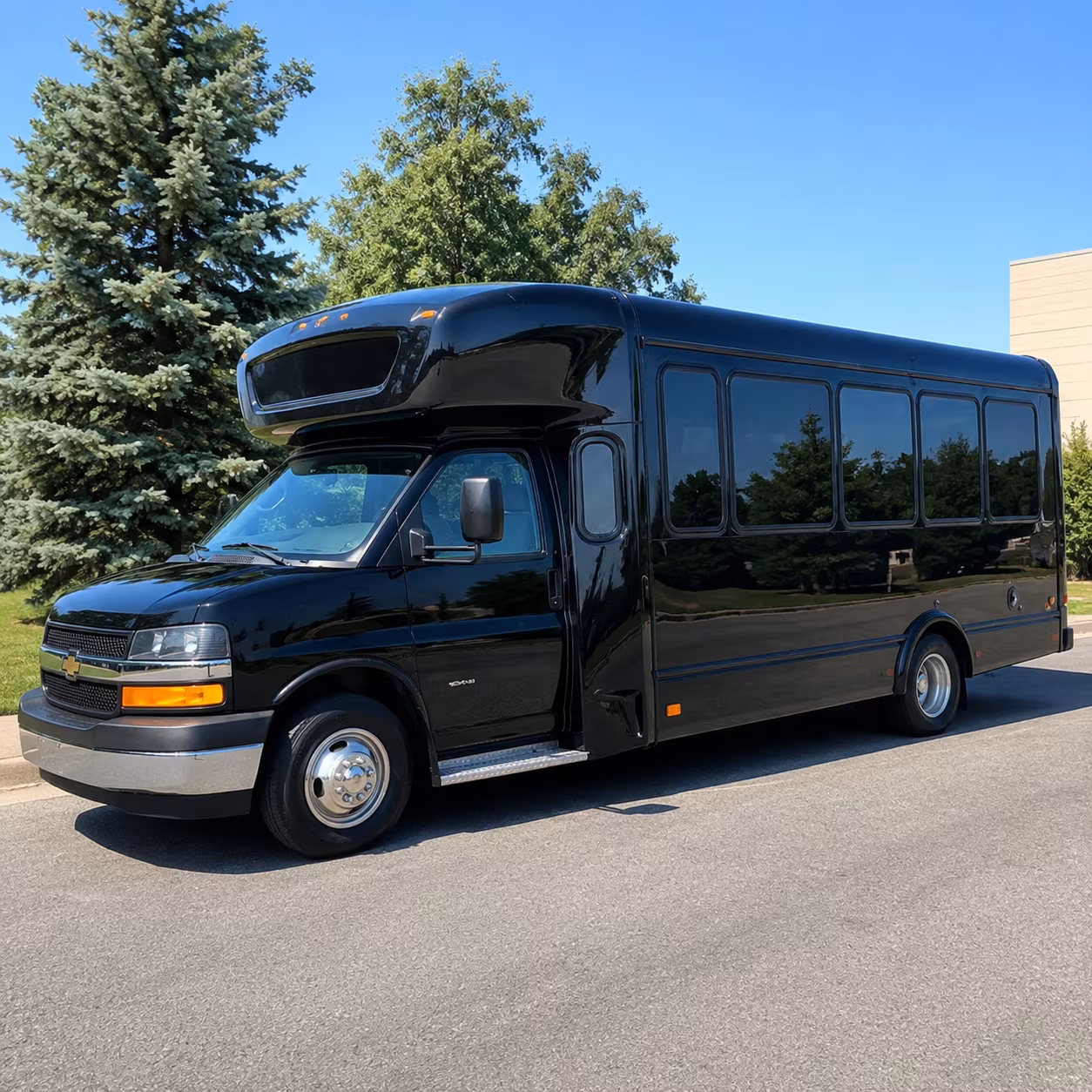 Fort Collins Birthday, Sweet 16, & Quinceañera Transportation party bus exterior