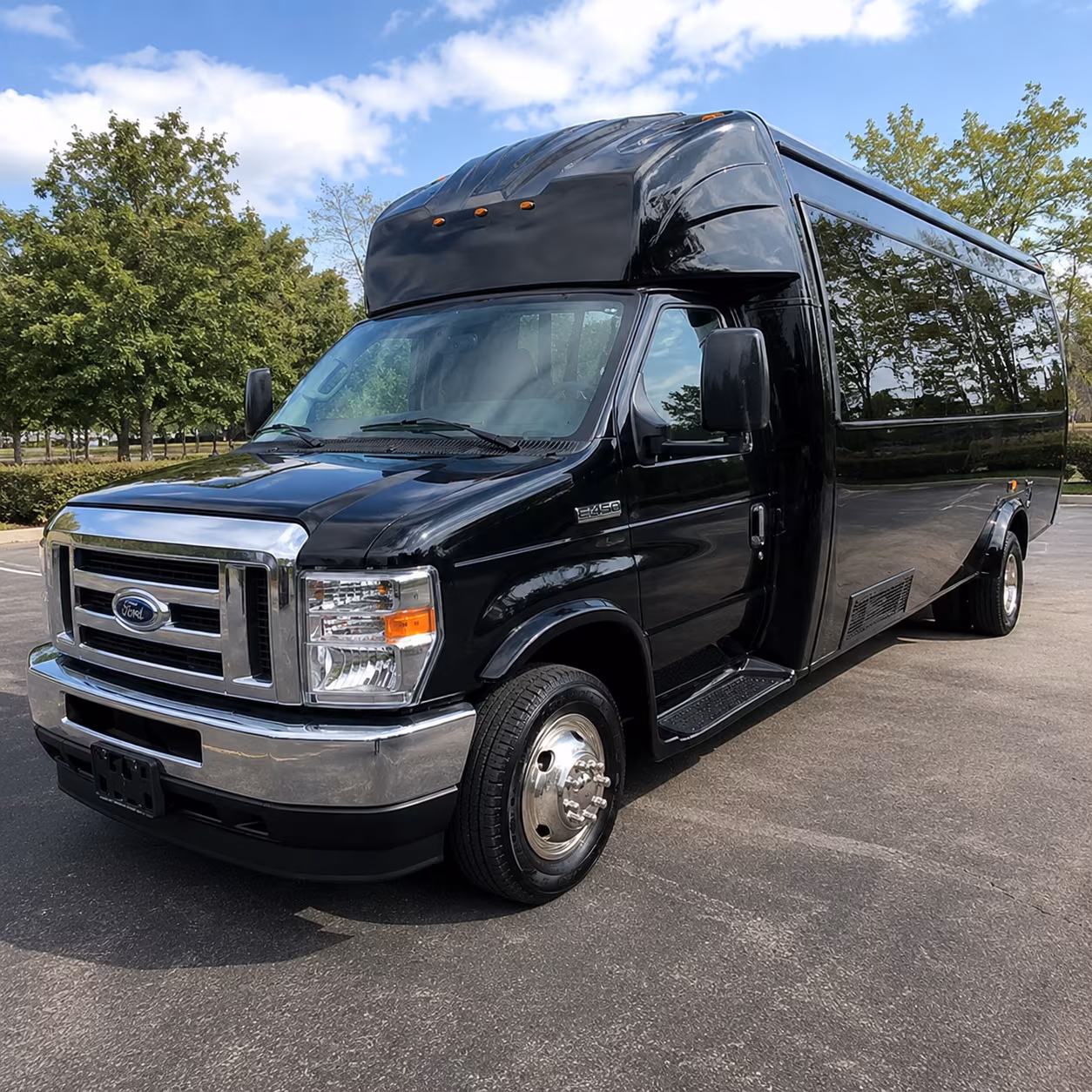 Fort Collins Birthday, Sweet 16, & Quinceañera Transportation party bus exterior