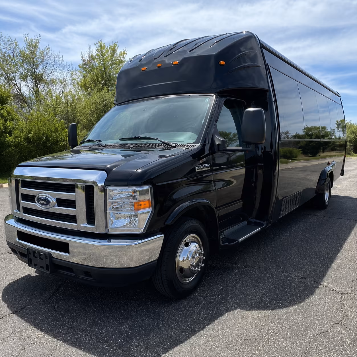 Fort Collins Concert & Music Festival Transportation party bus exterior