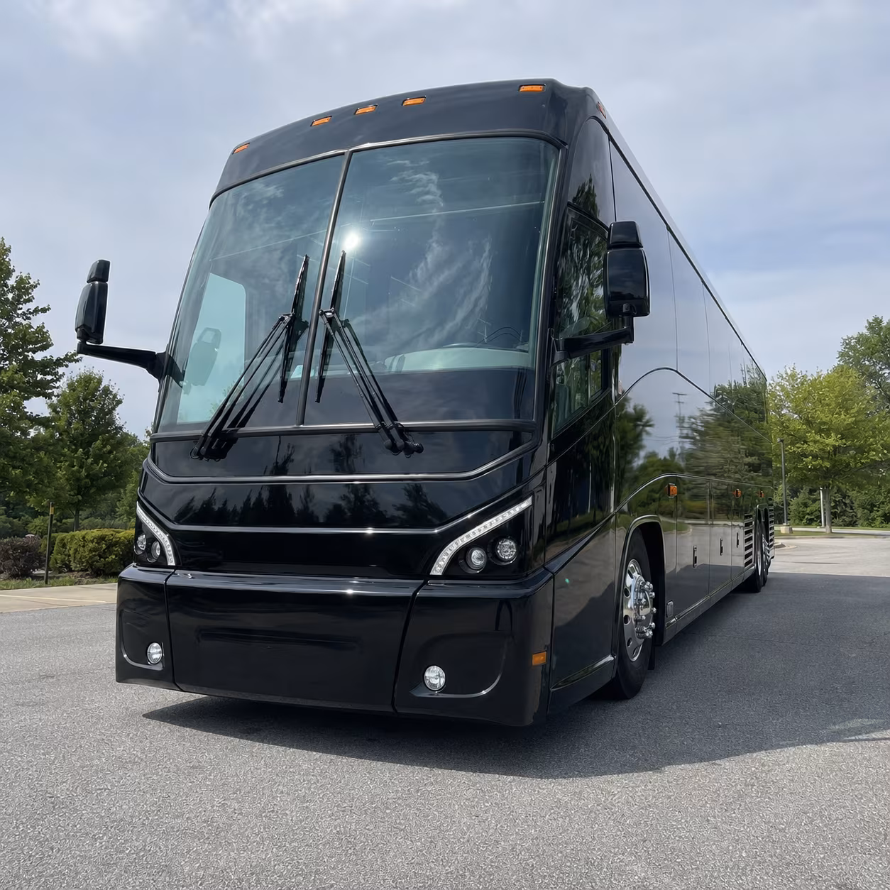 Fort Collins Corporate Transportation party bus exterior
