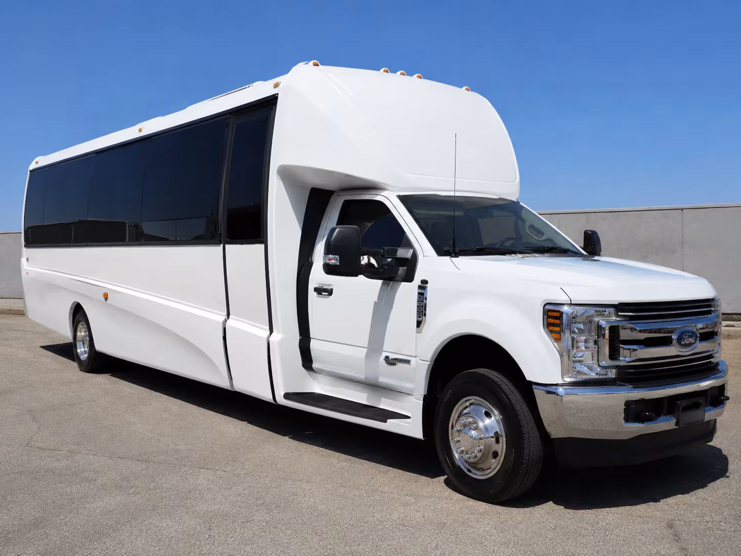 Fort Collins Corporate Transportation party bus exterior