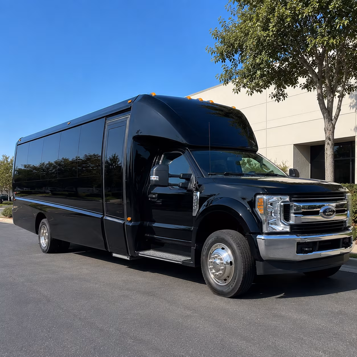 Fort Collins Corporate Transportation party bus exterior