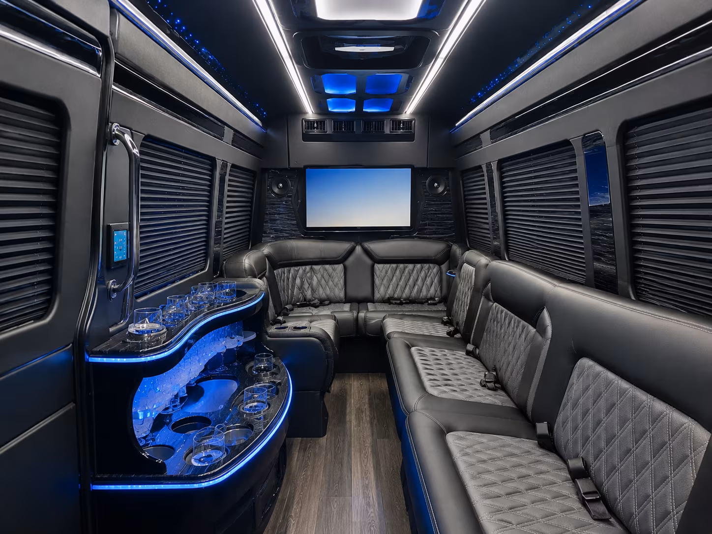 Fort Collins Corporate Transportation onboard seating