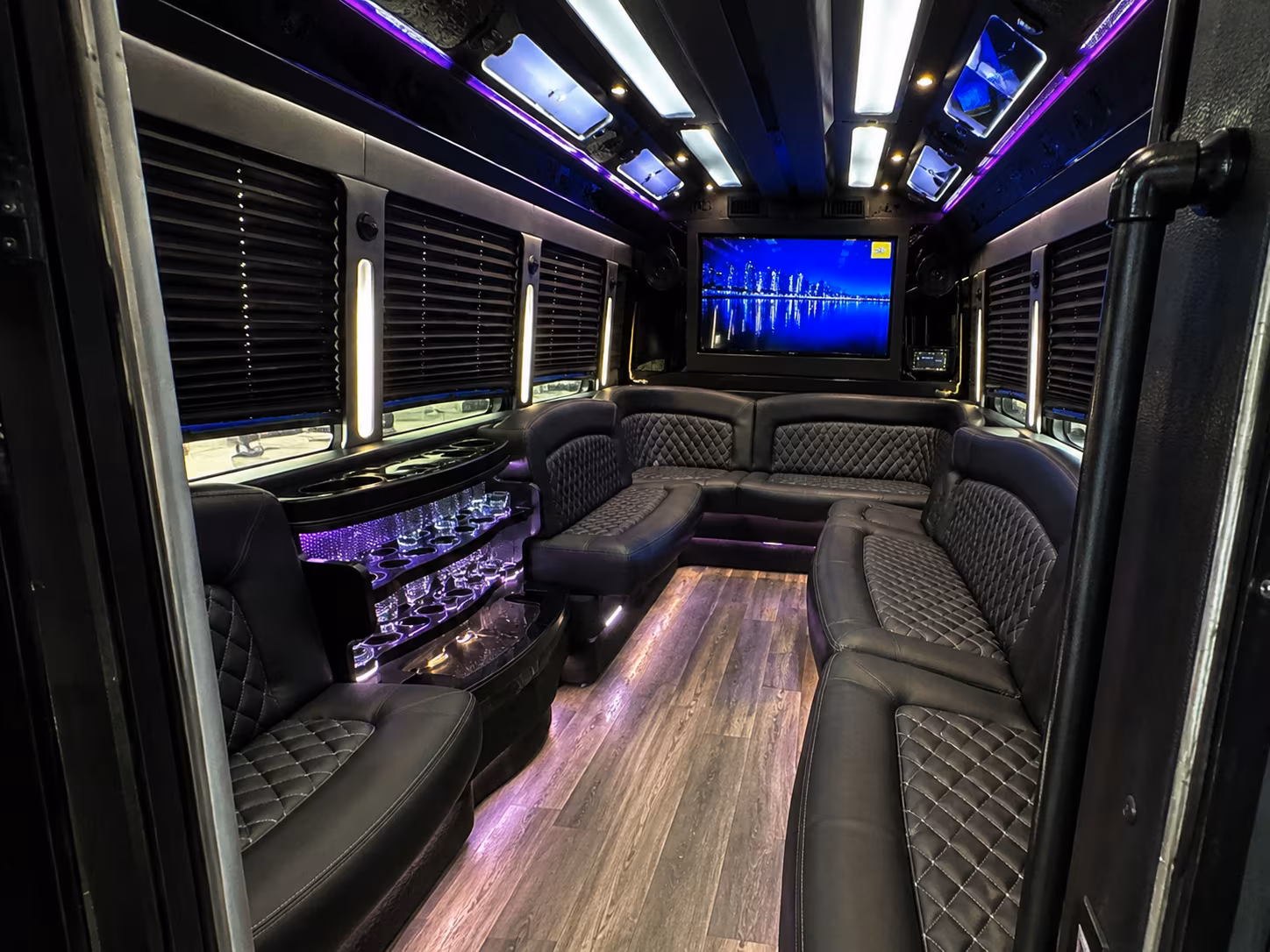 Fort Collins Private Event Transportation party bus exterior