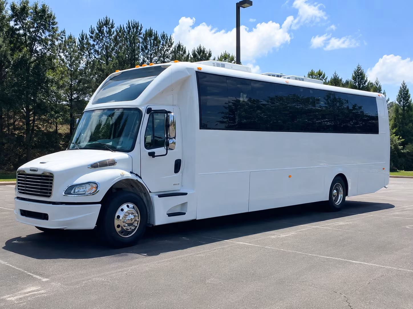 Fort Collins Private Event Transportation party bus exterior