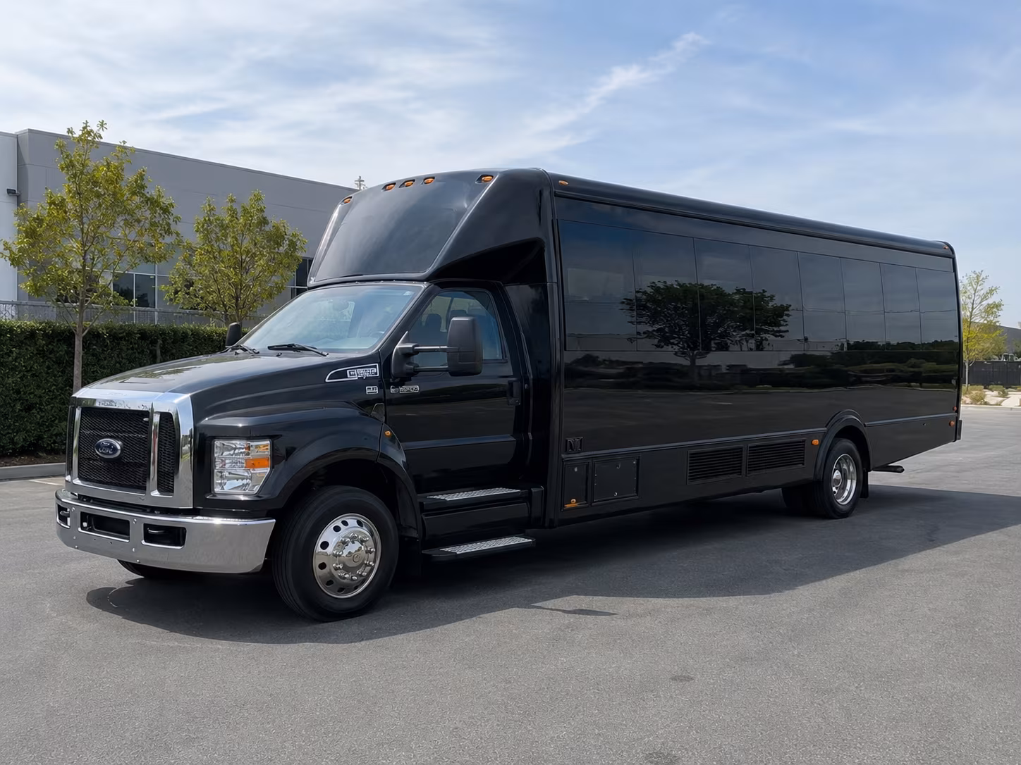 Fort Collins Private Event Transportation party bus exterior