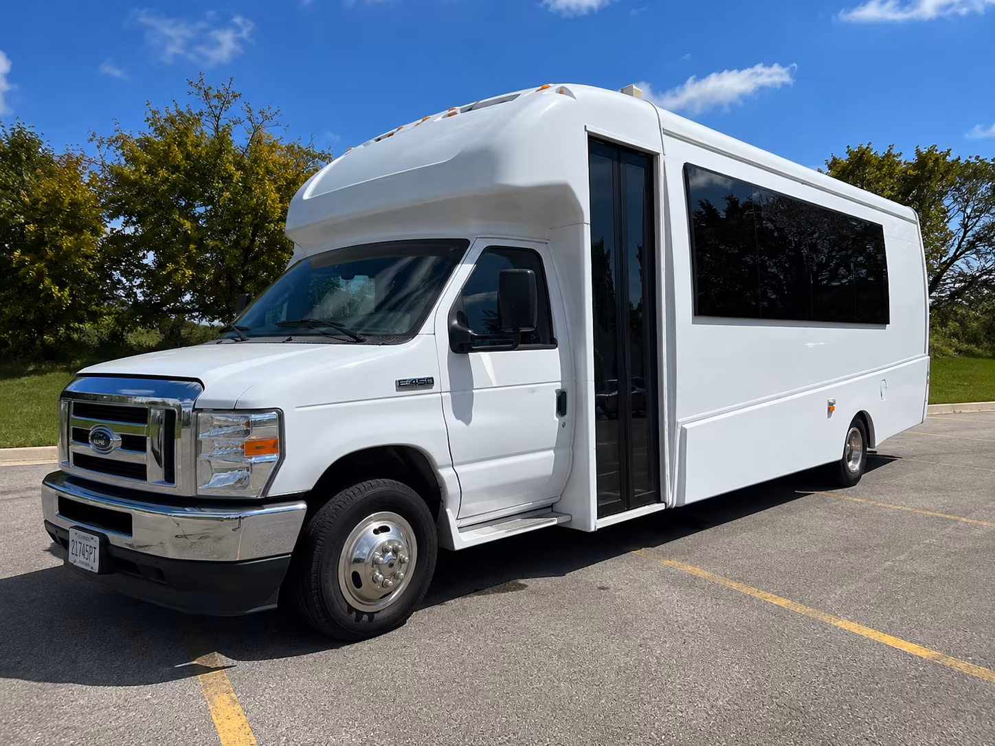 Fort Collins Private Event Transportation party bus exterior