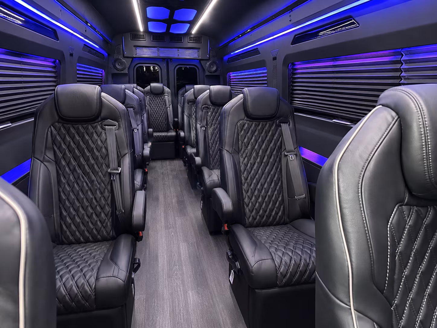 Fort Collins School Event Transportation party bus exterior