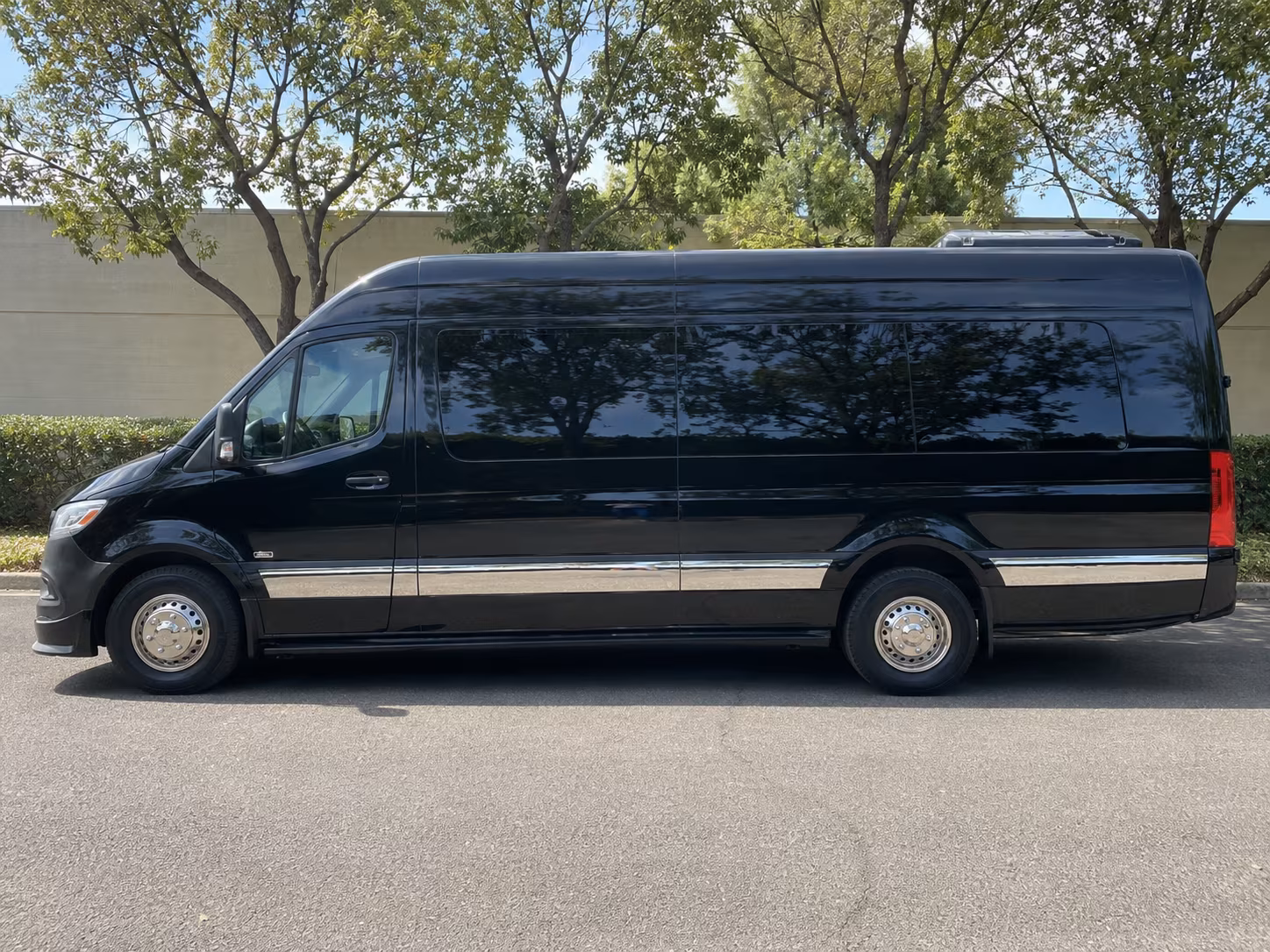 Fort Collins School Event Transportation party bus interior
