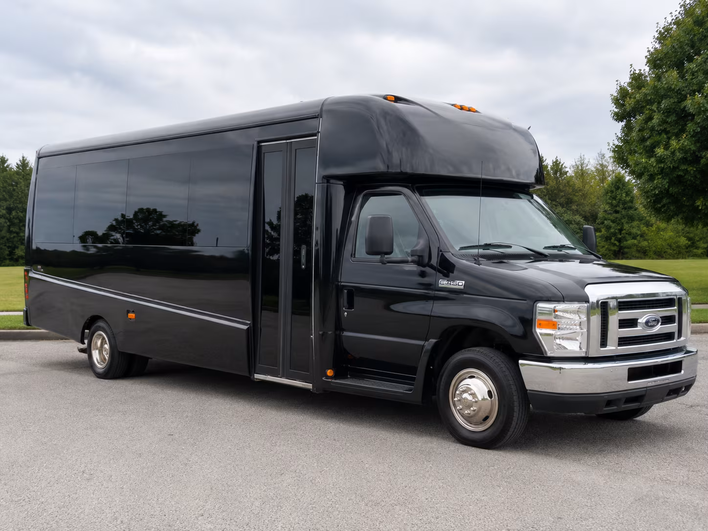 Fort Collins School Event Transportation party bus exterior