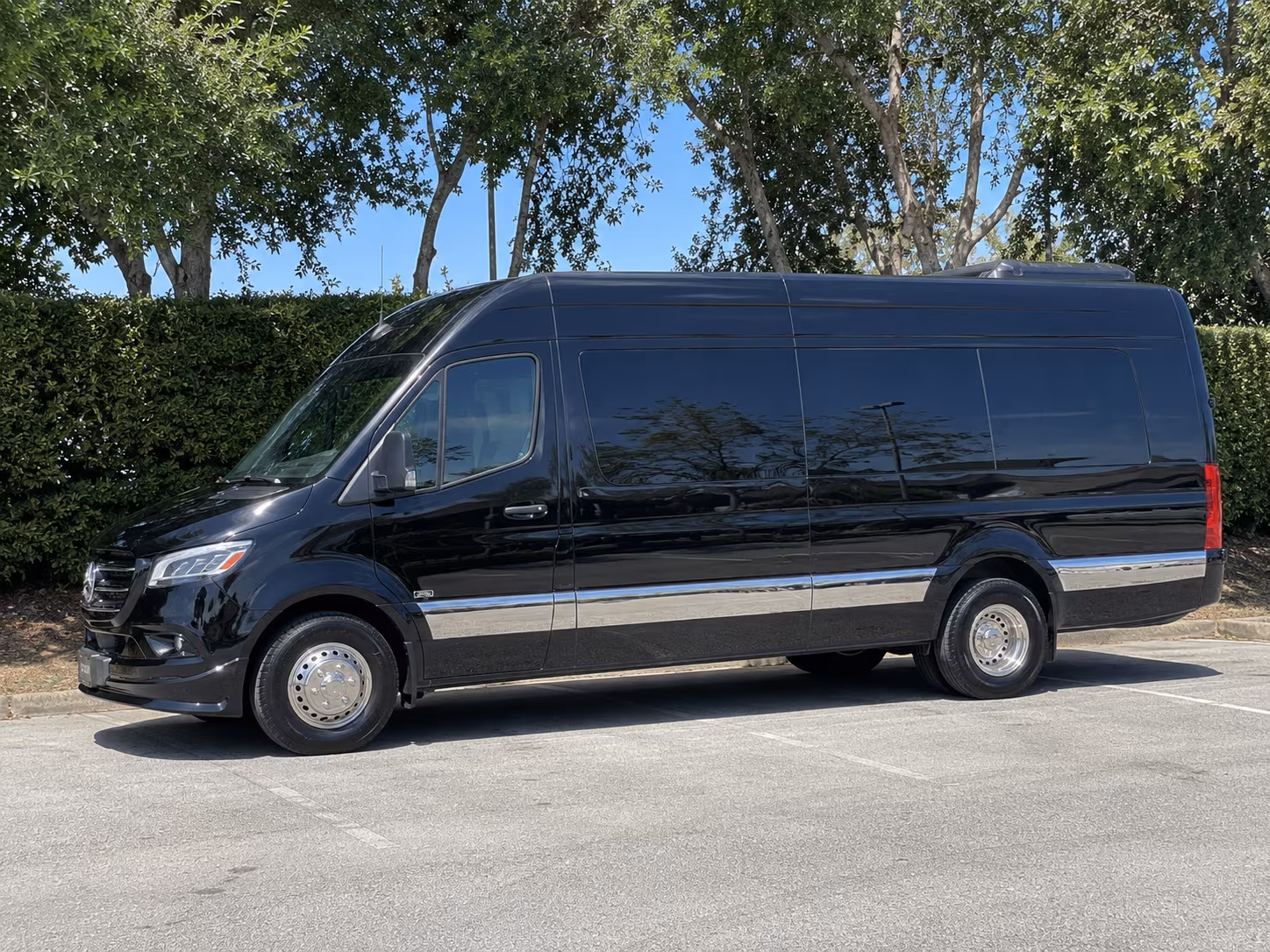 Sprinter Van Rental with Driver Exterior